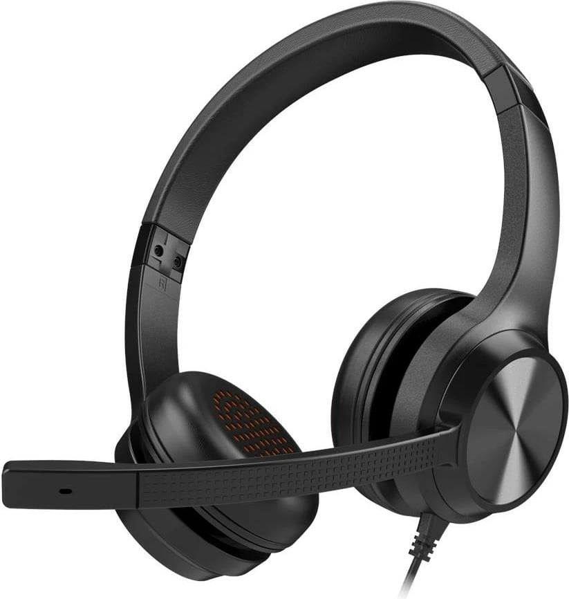 Kufje me mikrofon Creative Labs Creative Chat USB, On-ear, me telekomandë, USB-C, e zezë