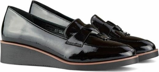 Këpucë platforme për femra Yakimasport 24-58266B, të zeza