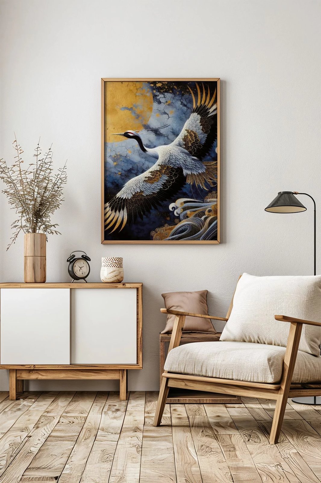 Pikturë dekorative me kornizë, Wallity, Artsrmdl27, shumëngjyrëshe