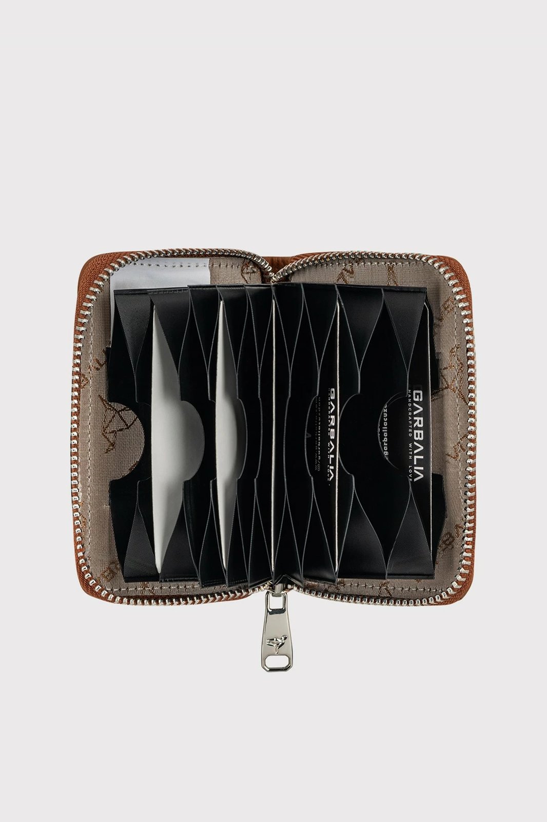 Mbajtës kartelash Zoozie Bags, Clovis, ngjyrë tan