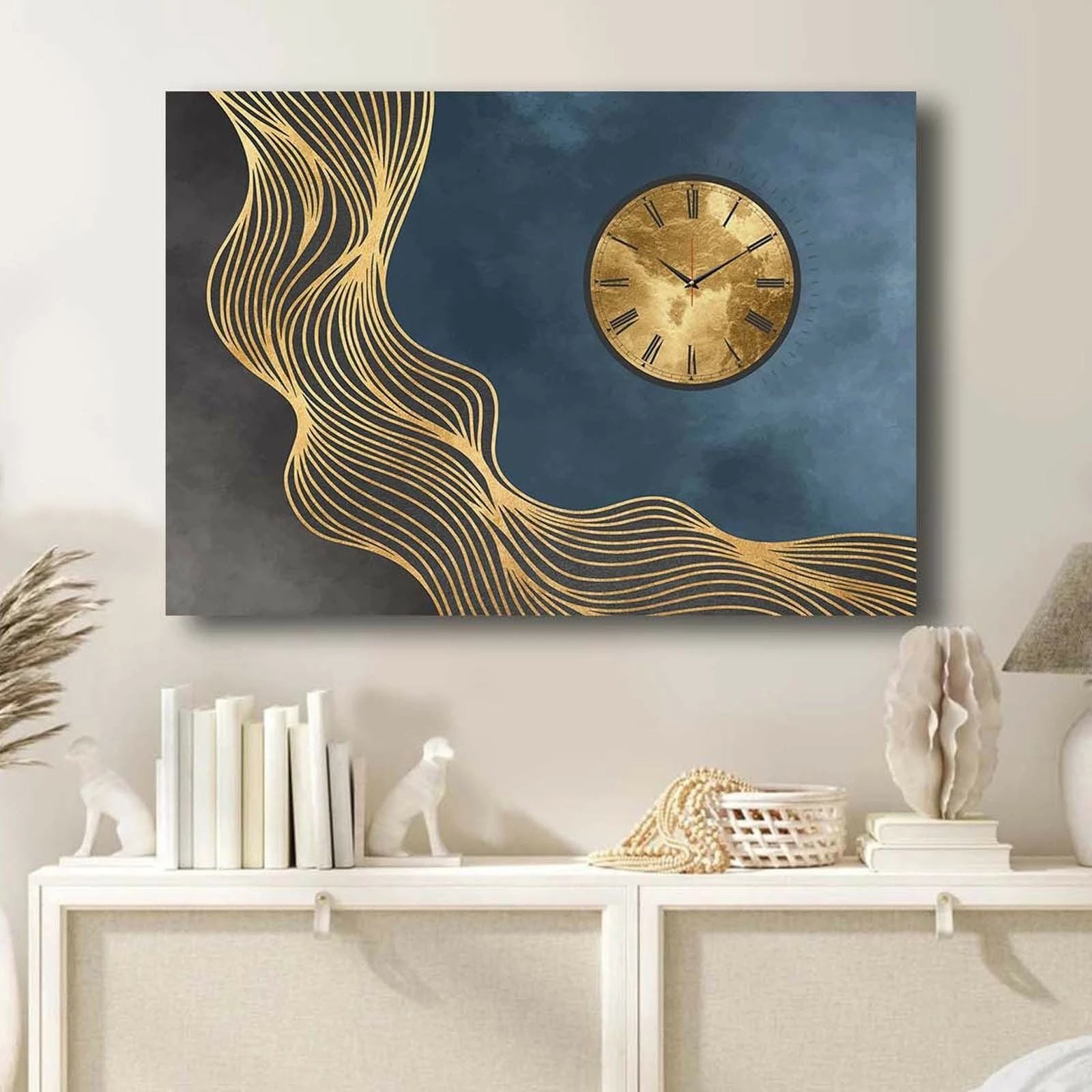 Orë muri dekorative në kanavacë, shumëngjyrëshe, Wallity 70100CS-026, 70x100cm