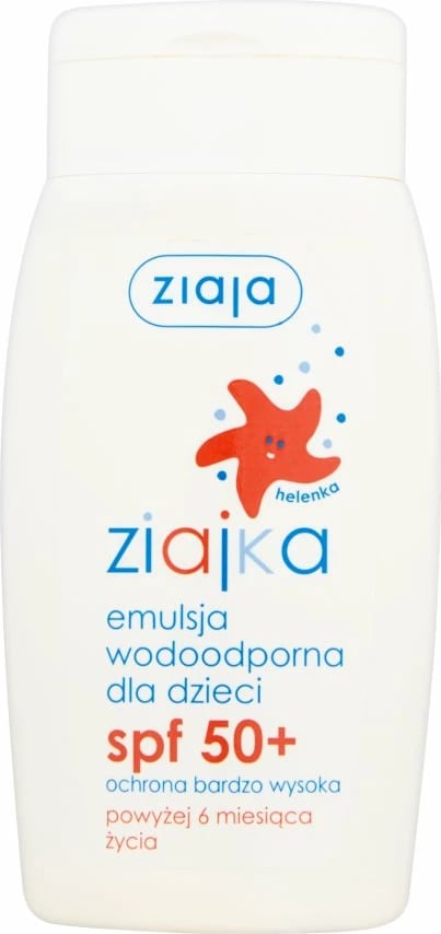 Emulsion për fëmijë Ziaja Ziajka Waterproof SPF50+, 125ml