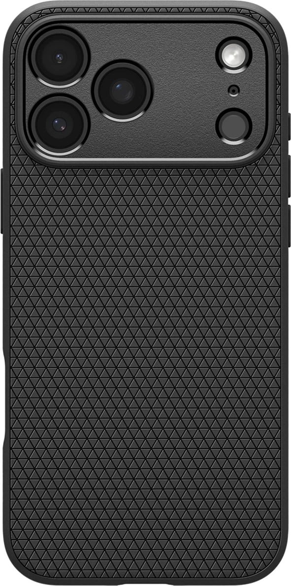 Mbështjellës Spigen Liquid Air për iPhone 17 Pro, Matte Black