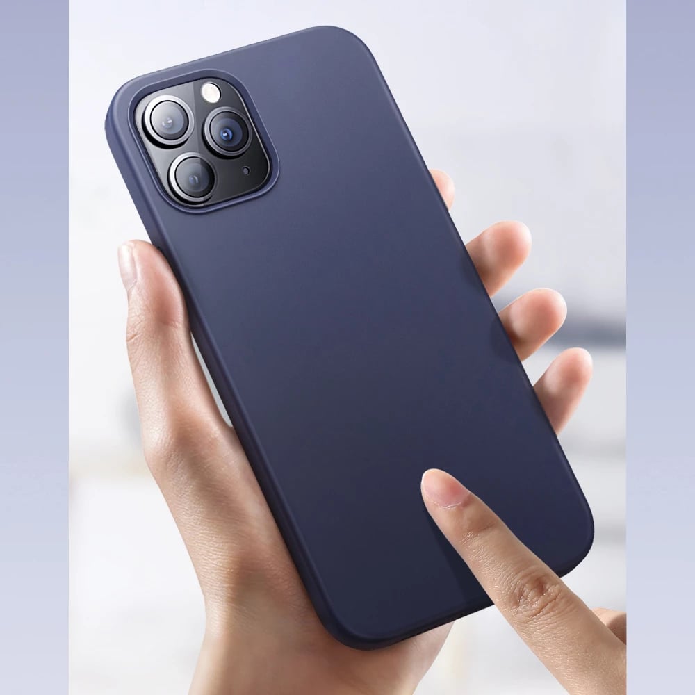 Mbështjellës Joyroom Color Series për iPhone 12 Pro Max JR-BP800, zi