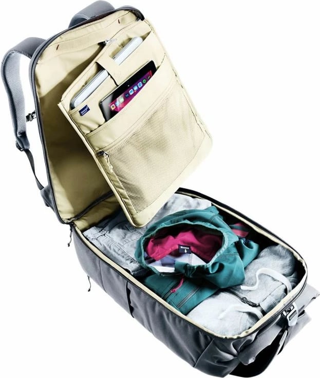 Çantë shpine Deuter, unisex, e zezë Çantë shpine Deuter, unisex, e zezë