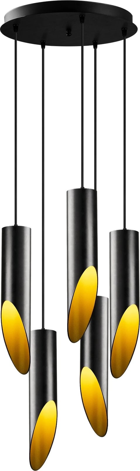 Llambë tavani Opviq, Kesik - 6921, e zezë dhe ari