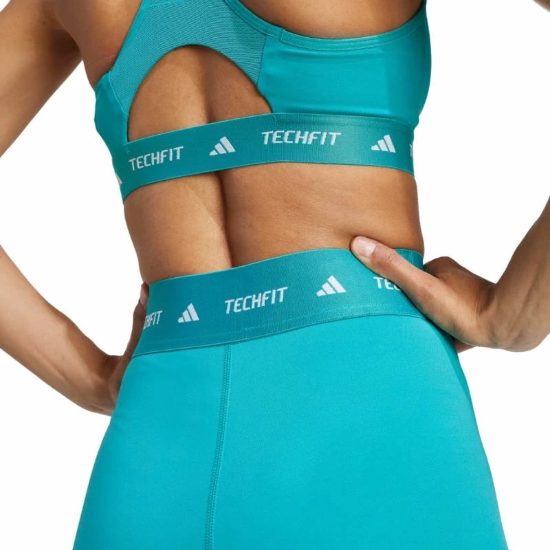 Shorce sportive adidas për femra, të kaltërta