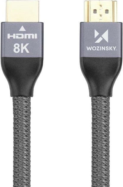 Kabllo HDMI Wozinsky WHDMI-50, 5m, 8K 60Hz, 48Gbps, argjendtë Kabllo HDMI Wozinsky WHDMI-50, 5m, 8K 60Hz, 48Gbps, argjendtë