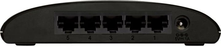 Switch, D-Link, DES-1005D, 5 porta 10/100 Mbps, pa ventilator