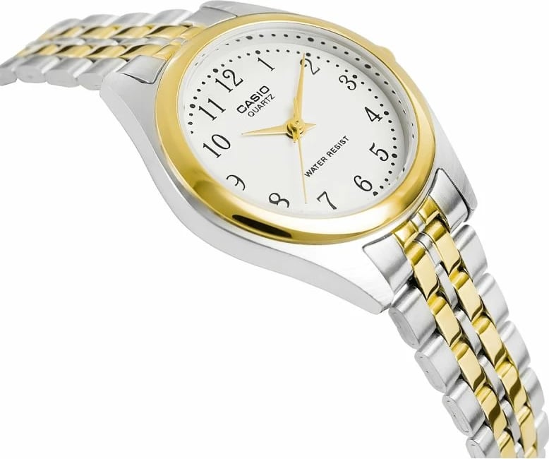 Orë dore për femra Casio, argjend dhe ar