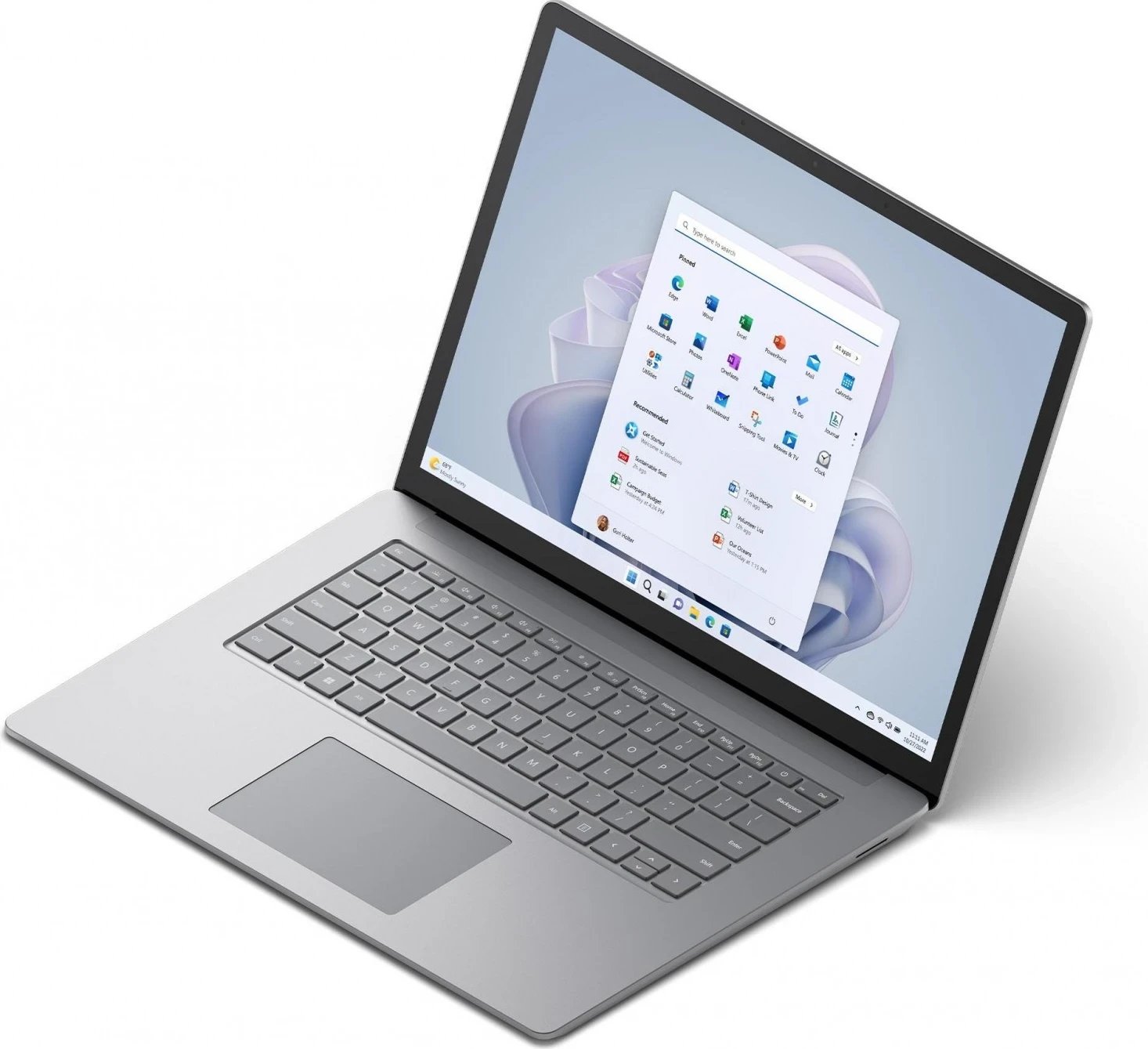 Laptop Microsoft Surface 5 - i5-1235U, 13.5" prekës, 8GB RAM, 256GB SSD, W11H, Platyn