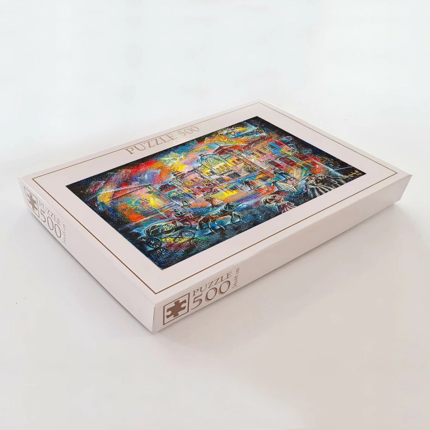 Puzzle 500 copa, Evila Originals, shumëngjyrësh, PZL_0145_500 Puzzle 500 copa, Evila Originals, shumëngjyrësh, PZL_0145_500