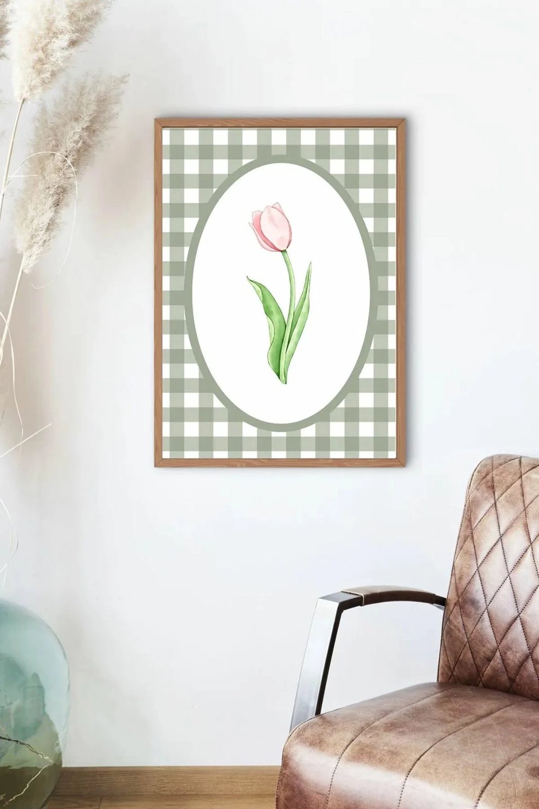 Pikturë dekorative me kornizë, shumëngjyrëshe, Wallity, 50x70cm