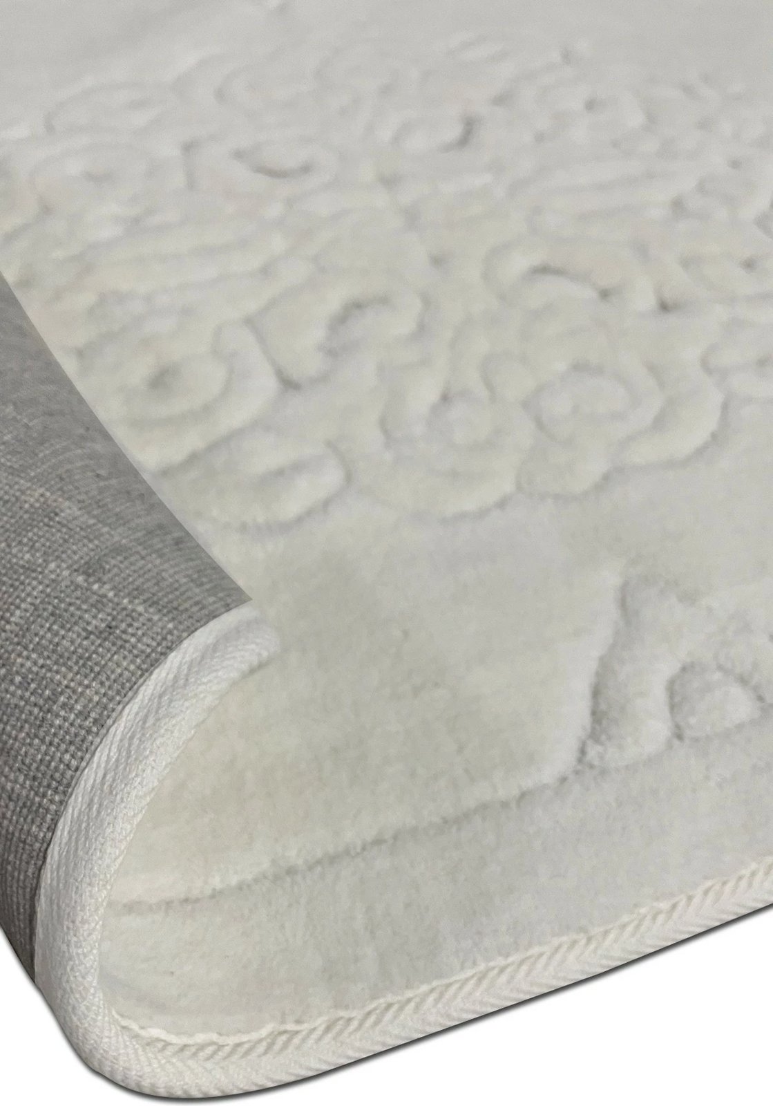 Set tapetash për banjo (2 copë), model Mijölnir, stil osman, ngjyrë ecru