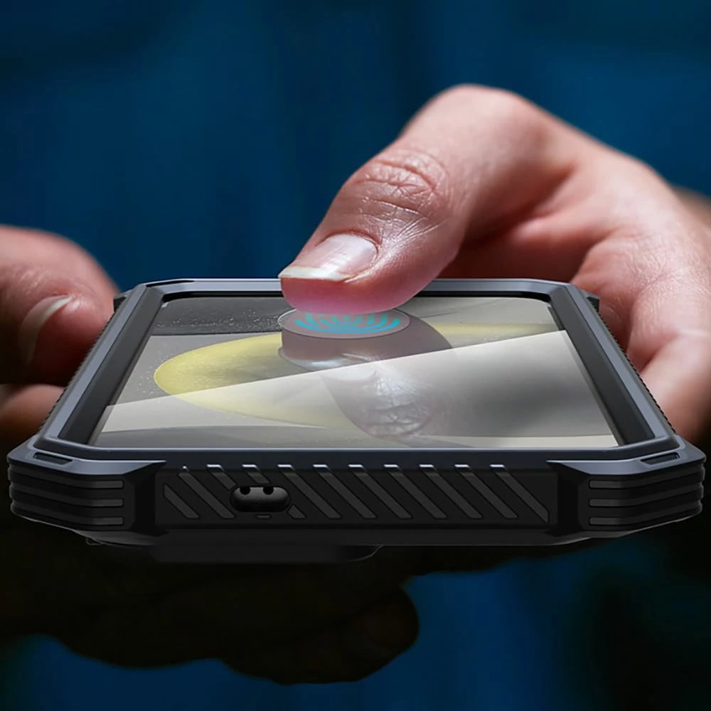 Mbështjellës Supcase ArmorBox MagSafe për Samsung Galaxy S25+, i zi