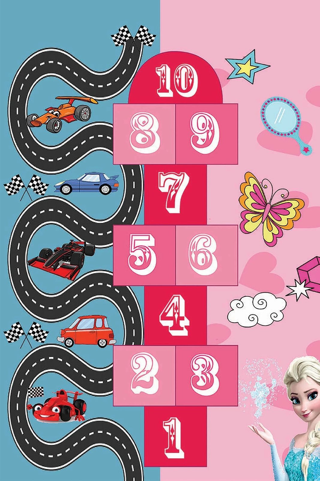 Qilim për korridor, shumëngjyrësh, Conceptum Hypnose, HMNT518, 100x200cm