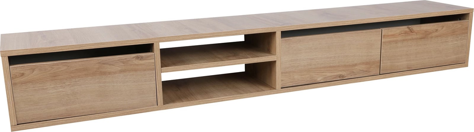 Komodë televizori Hanah Home, ngjyrë lisi, Rust