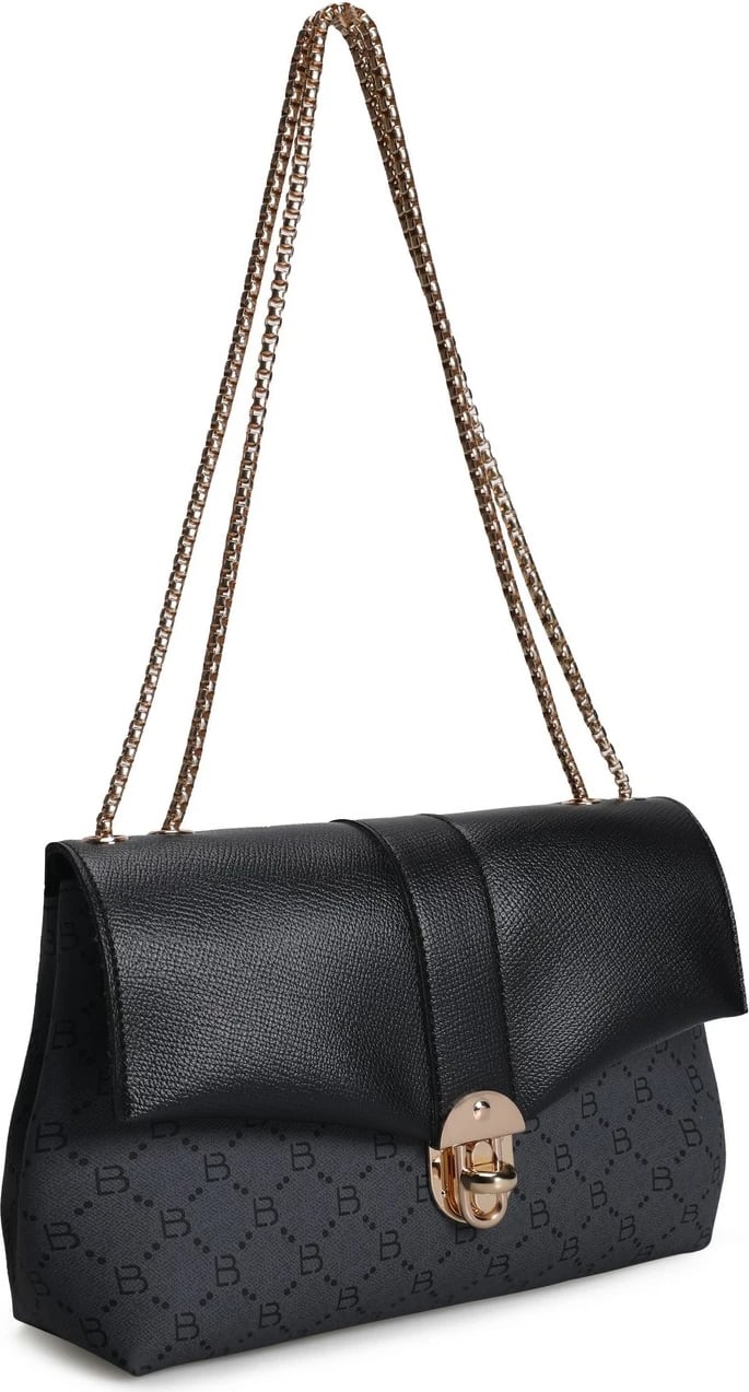 Çantë krahu Lucky Bees, 1228 v2, e zezë, gri