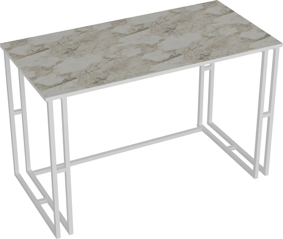 Tavolinë pune për studim Skye Decor, Alfa, e bardhë