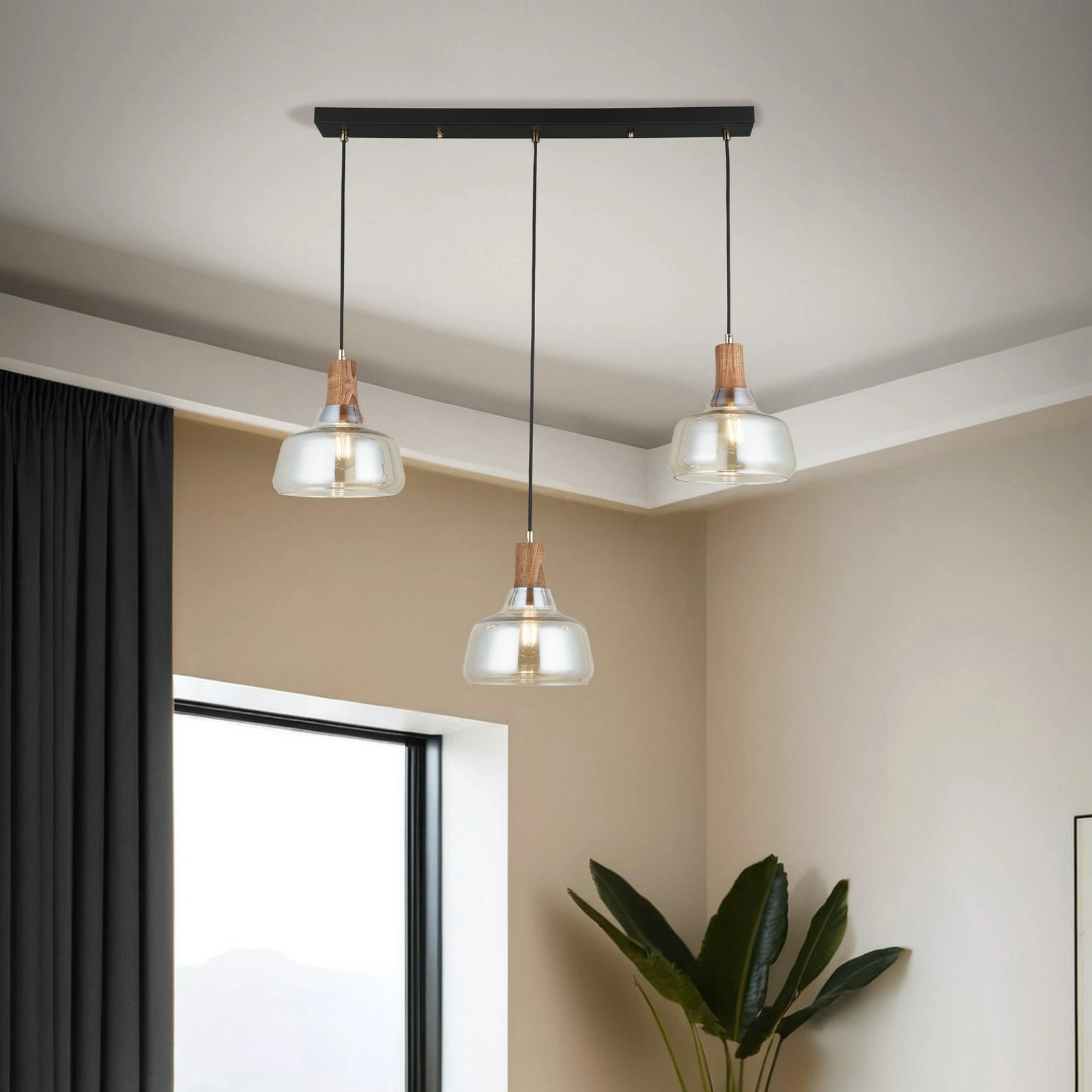 Llambë tavani Opviq, Ace - 52-03-L, ngjyrë llak antik