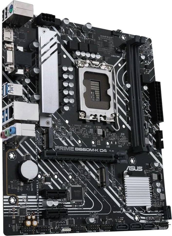 Pllakë amë ASUS PRIME B660M-K D4, Intel B660