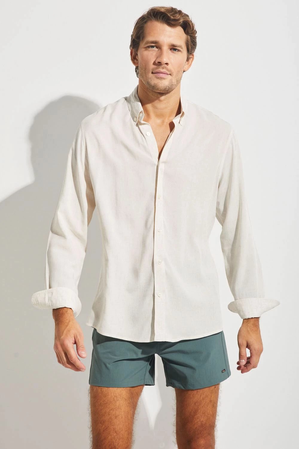 Këmishë për burra Jumeon, Remo, bezhë