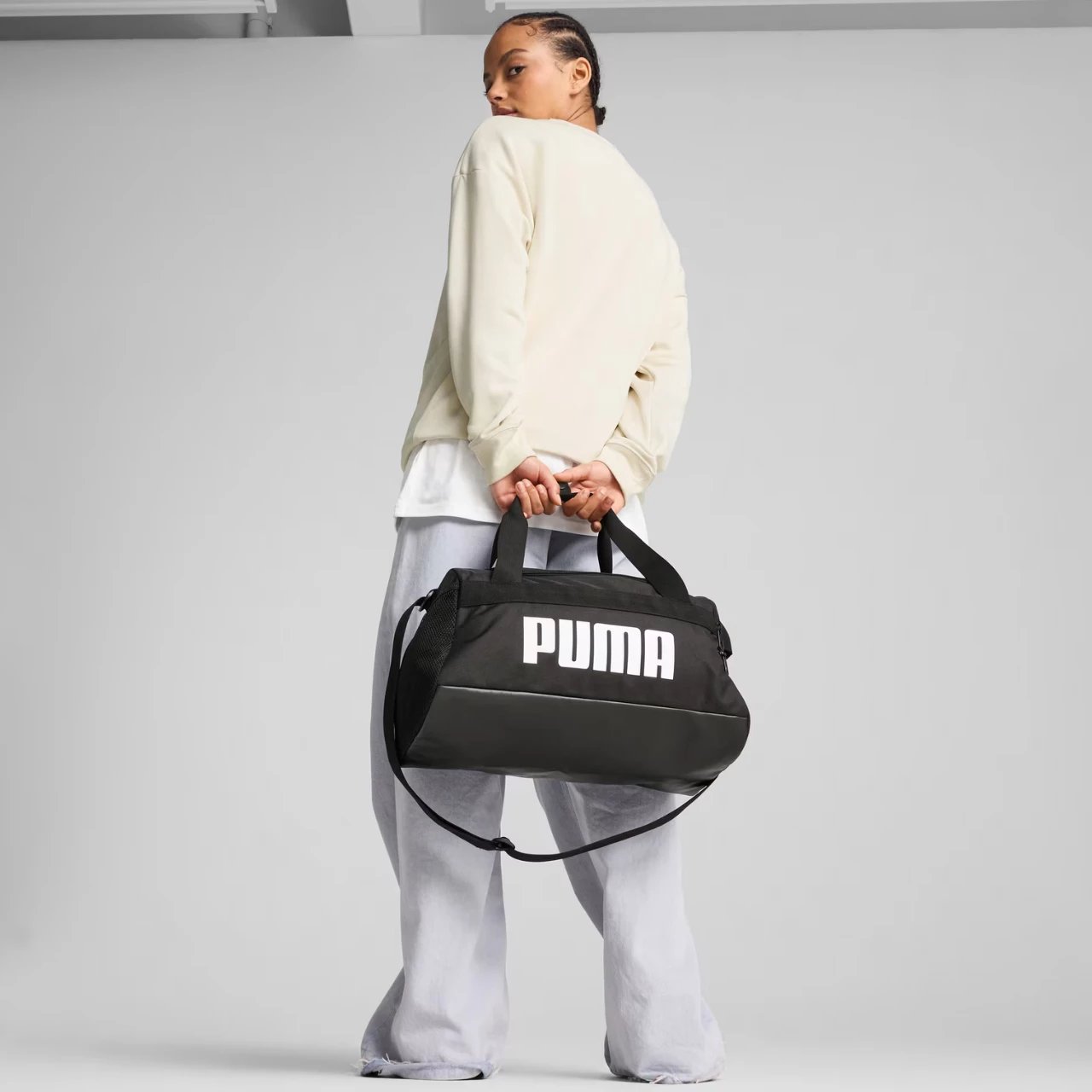 Çantë sportive Puma unisex, e zezë Çantë sportive Puma unisex, e zezë