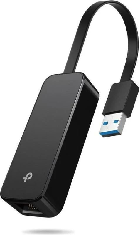 adapter rrjeti USB 3.0 në RJ45 Gigabit, TP-Link UE306, 1000 Mbps, Plug & Play, i zi