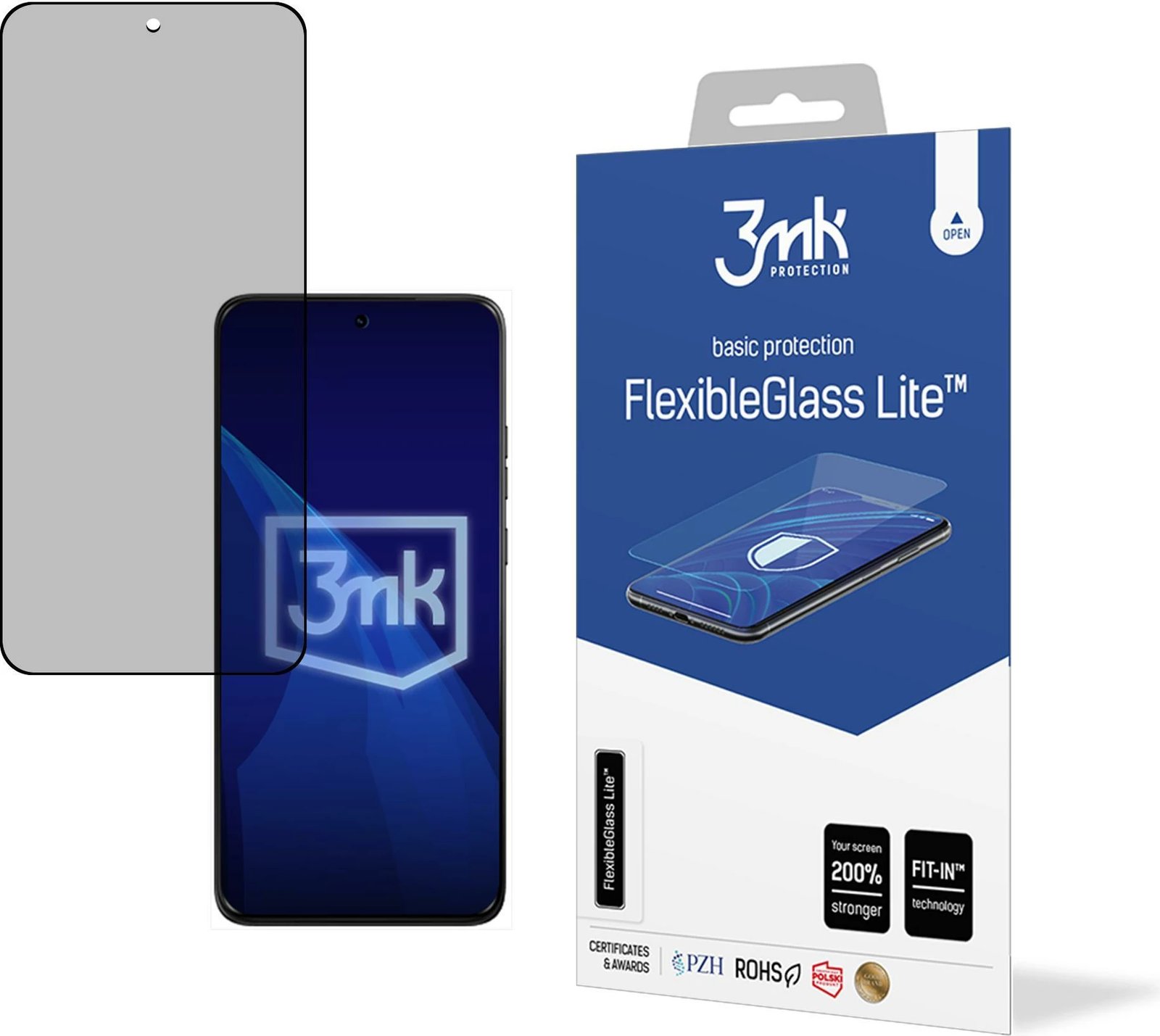 Xham hibrid mbrojtës 3mk Protection FlexibleGlass Lite për Motorola ThinkPhone25