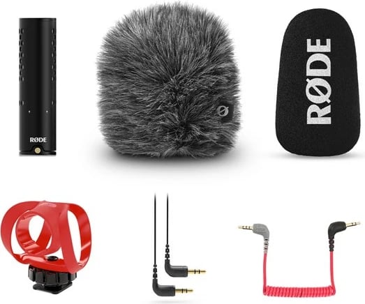 Mikrofon RØDE VideoMicro II, e zezë / e kuqe