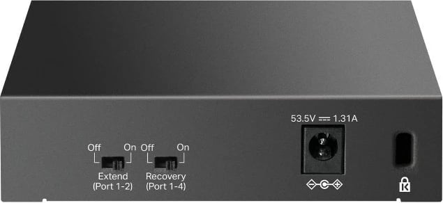 Switch TP-Link LiteWave 5-Port Gigabit Desktop, 4-Port PoE+, i zi