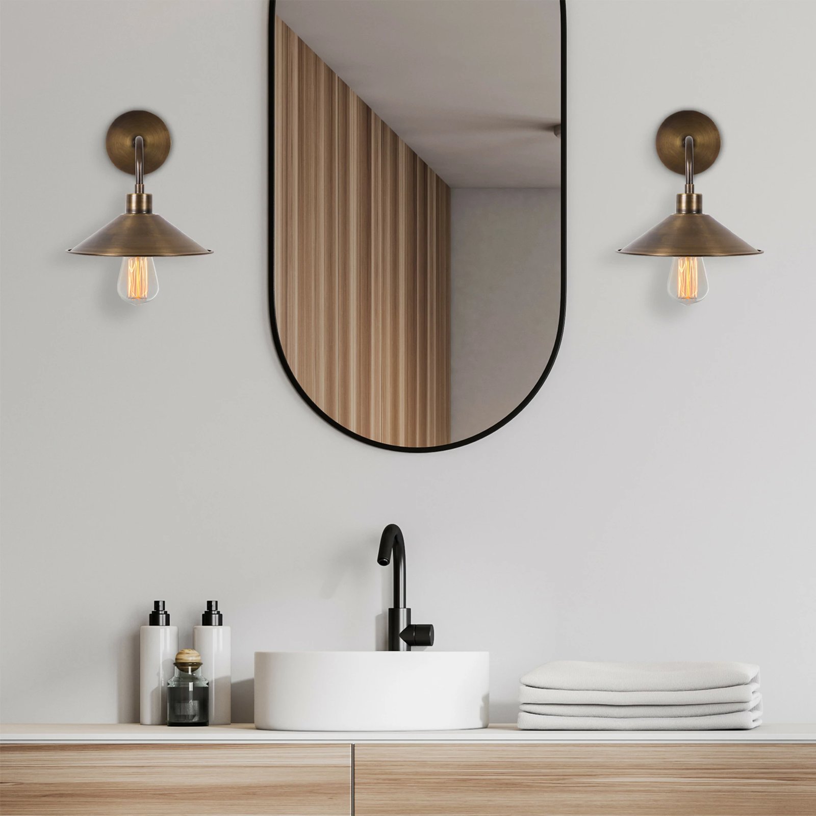 Llambë muri Opviq, Berceste - N-664, ngjyrë vintage