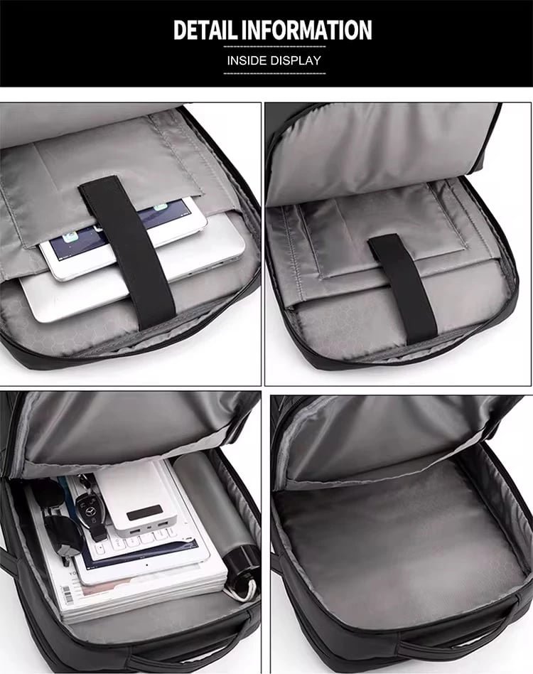 Çantë shpine, 45x30x20 cm, e zezë