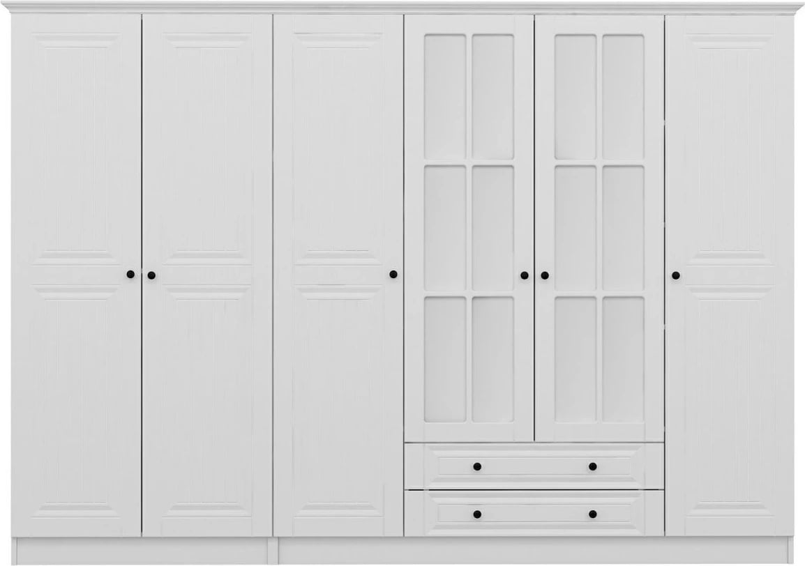 Dollap Skye Decor, i bardhë, Kale - 4783