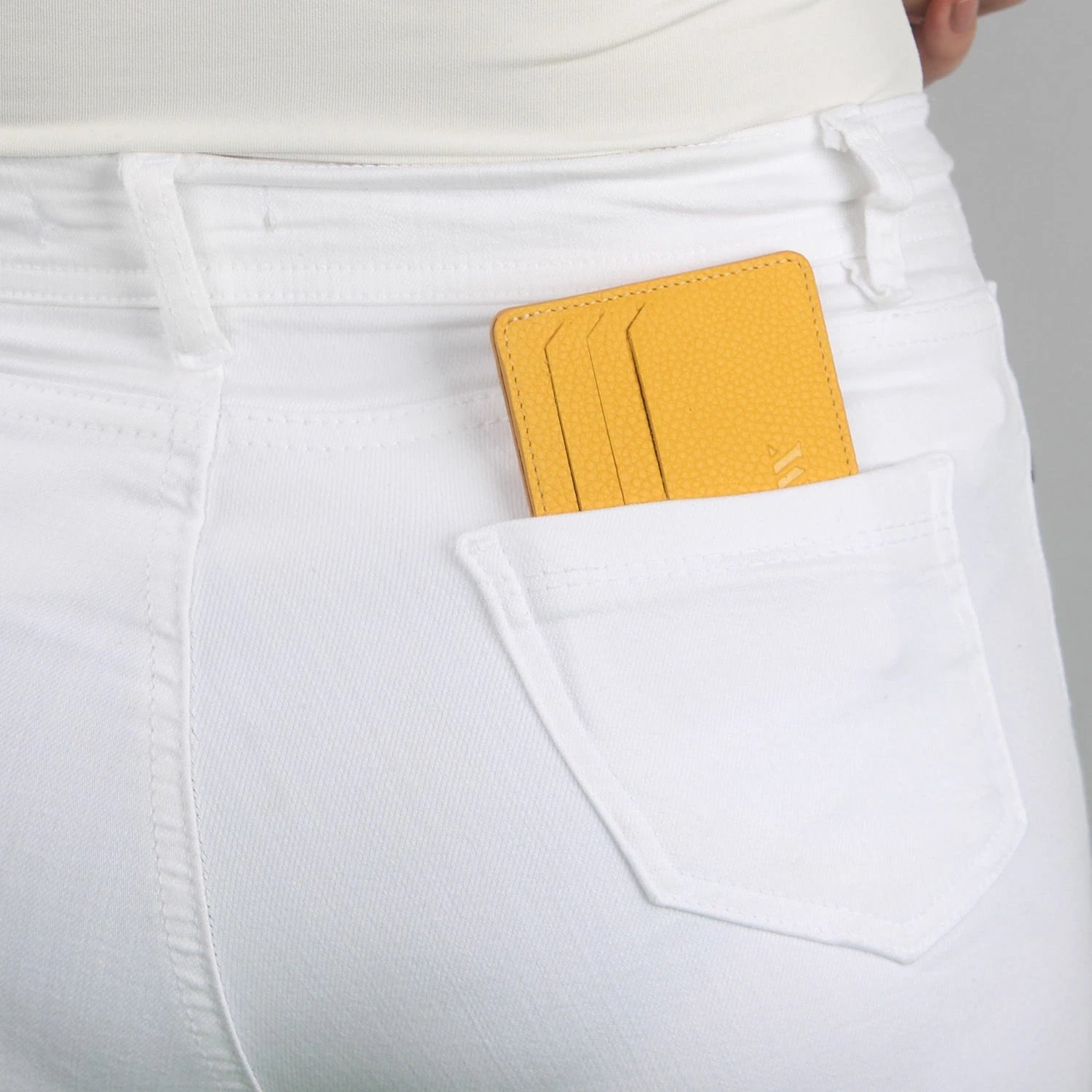 Portofol lëkure i verdhë Zoozie Bags, 4380