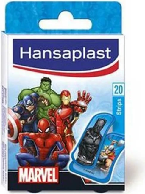 Fasho për fëmijë Hansaplast Marvel 20 copë