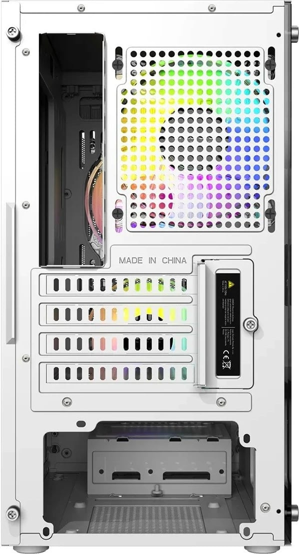 Kasë Logic Concept Atos ARGB Mini, Micro ATX, e bardhë Kasë Logic Concept Atos ARGB Mini, Micro ATX, e bardhë