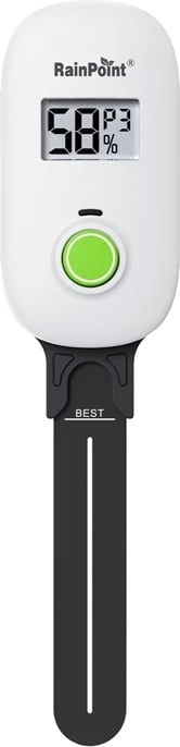 Matës lagështie toke RainPoint HCS026FRF me WiFi, i bardhë