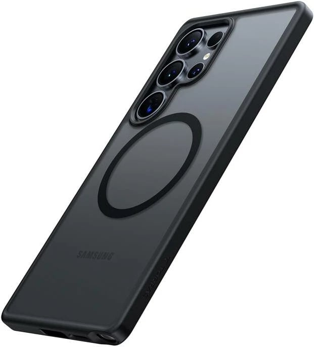 Mbështjellës Torras Guardian Magnetic Series për Samsung S25 Ultra, i zi