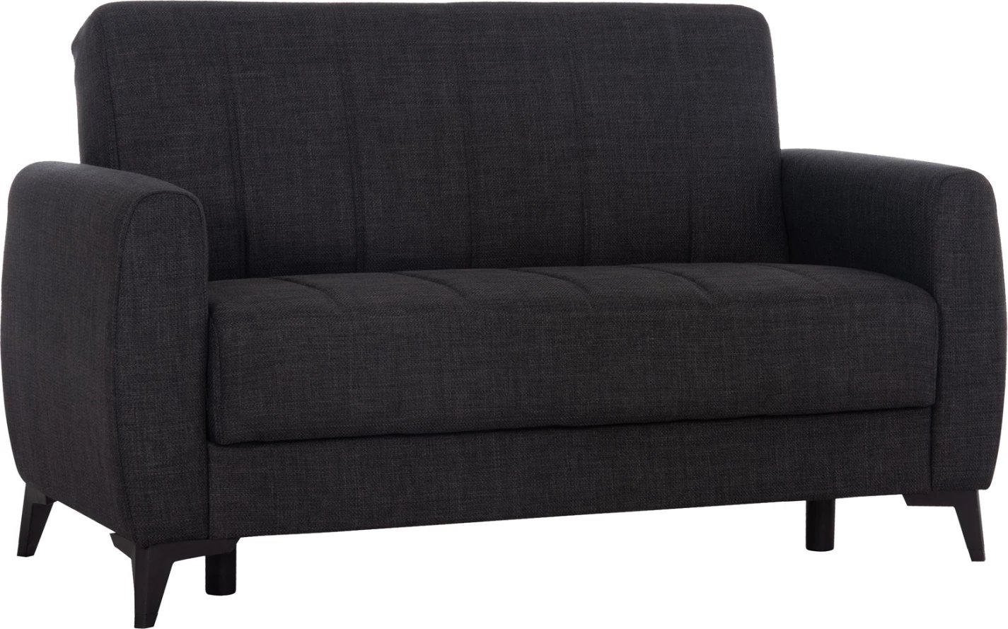 Divan-krevat dy vendësh me hapësirë për depo, ngjyrë gri, NIKKO FH3293.01, 144x75x84cm