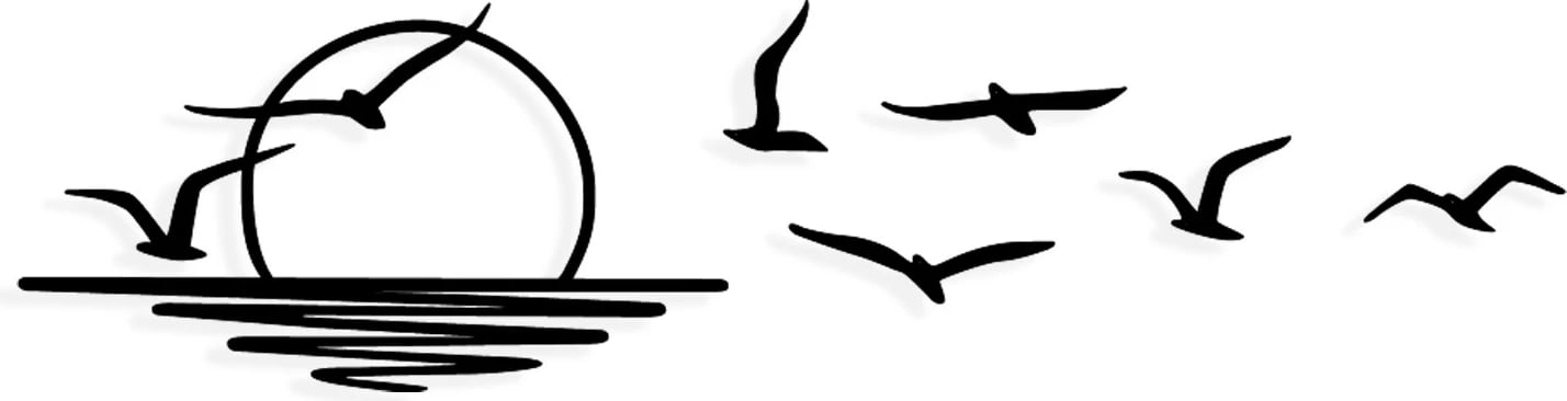 Aksesor dekorativ metalik për mur Wallity, Spiaggia, ngjyrë e zezë, 115x49cm