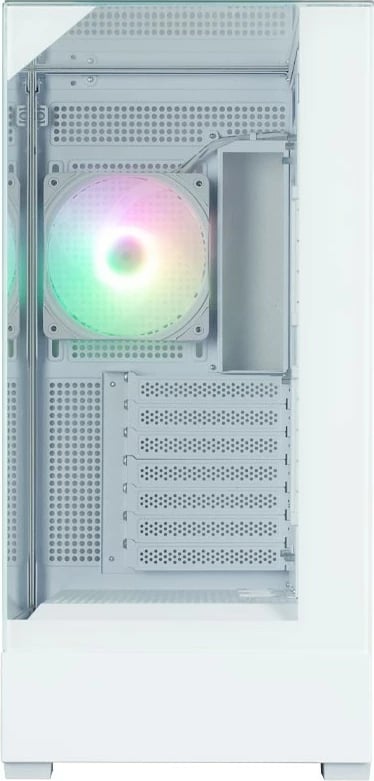 Kasë Zalman P40 Prism, Midi Tower, ARGB, Xham i temperuar, E bardhë