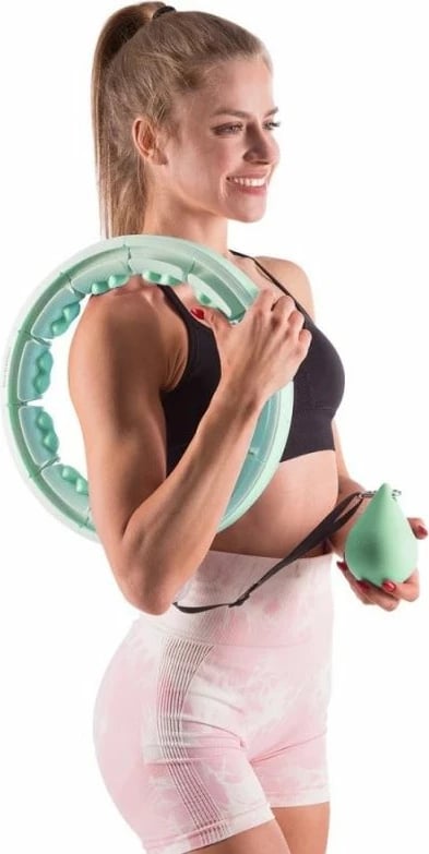 Hula hoop fitness HMS, e gjelbër