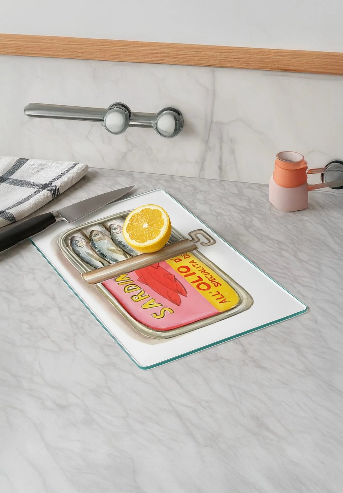 Dërrasë prerëse prej xhami të temperuar, shumëngjyrëshe, Hermia, Kes-00036, 30x40cm Dërrasë prerëse prej xhami të temperuar, shumëngjyrëshe, Hermia, Kes-00036, 30x40cm