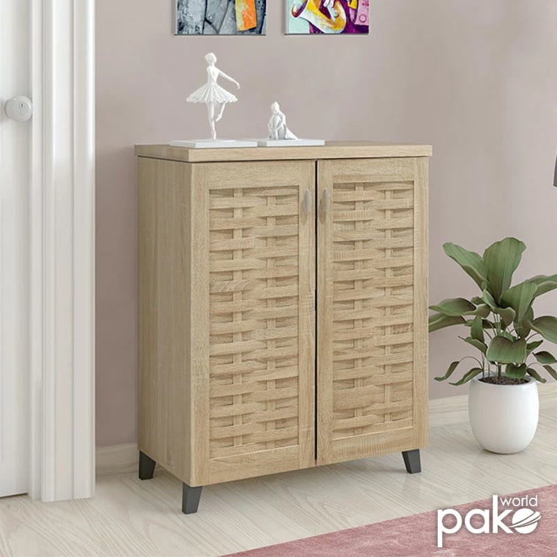 Dollap këpucësh MANTAM 12 palë sonoma 78x40x92 cm