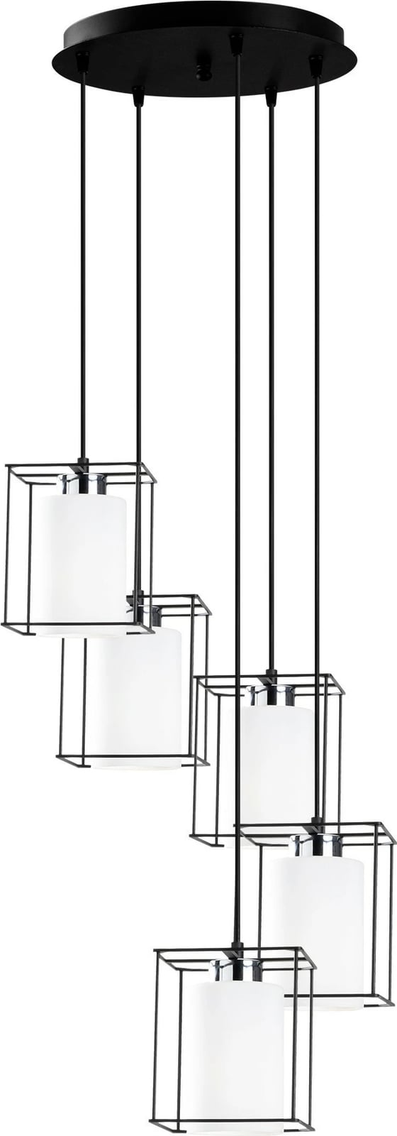 Llambë varëse Swank, e zezë, Opviq, 702-5S2