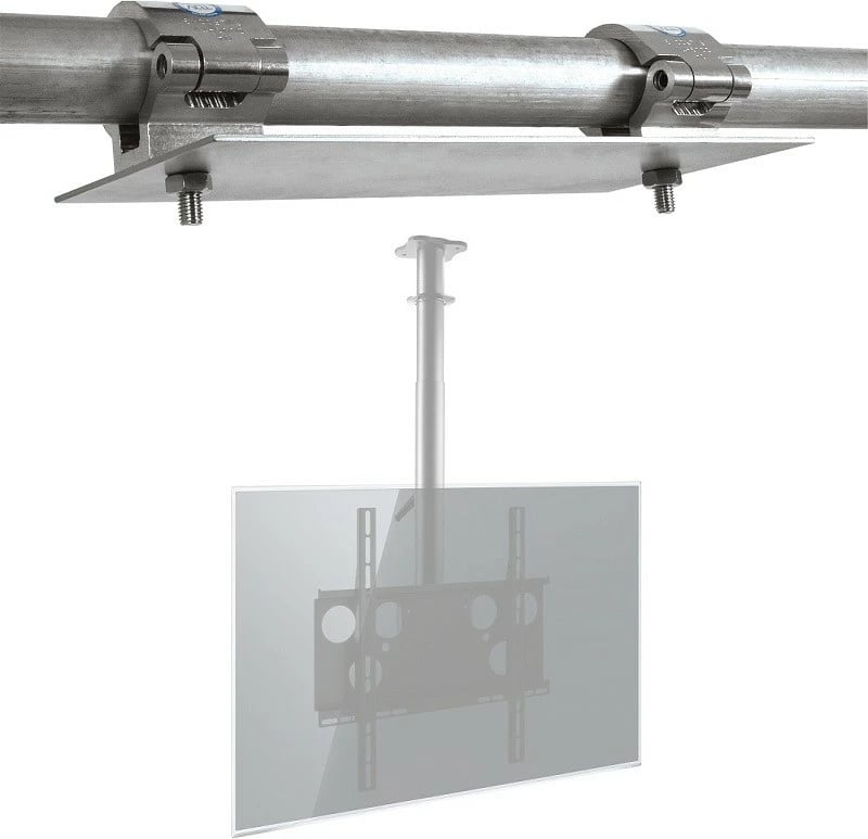 Pllakë adapter truss HAGOR 2239, metal, argjend
