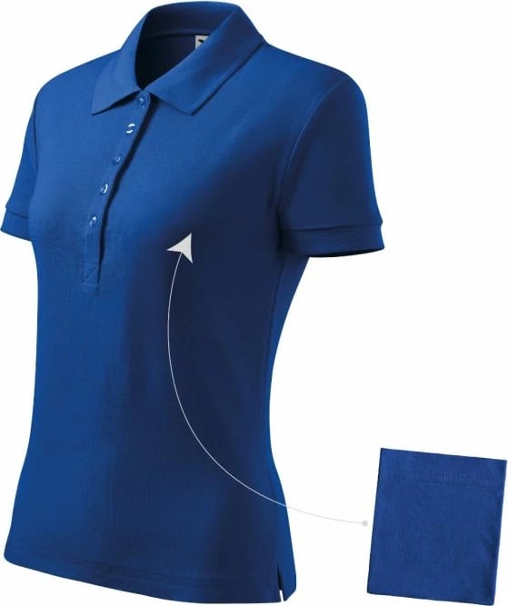 Maicë polo për femra Malfini, blu