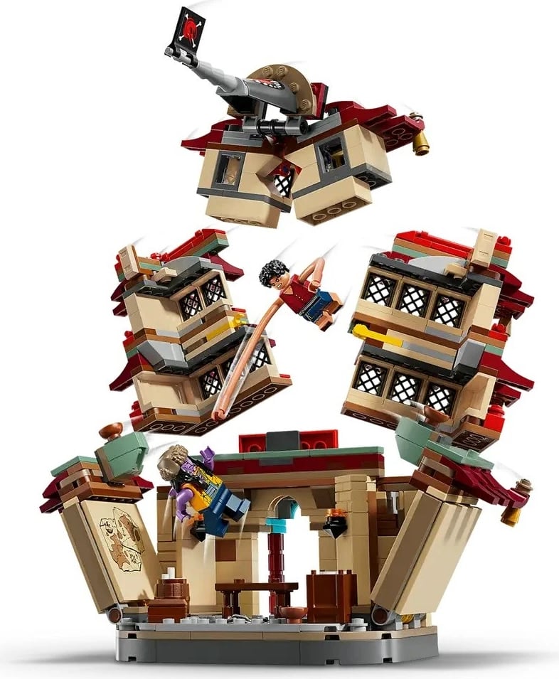 Set LEGO One Piece 75638 Battle at Arlong Park me 5 minifigura