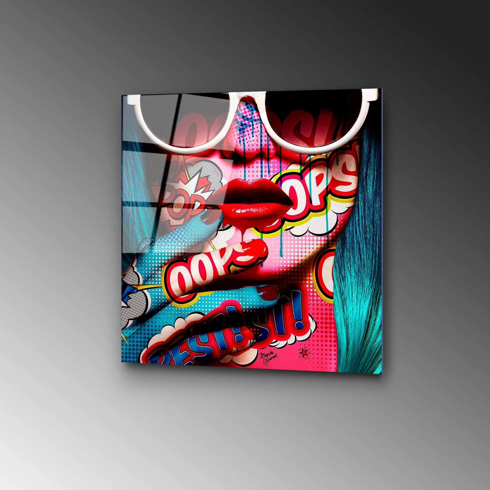 Tavolinë kafeje Skye Decor, Shb-032-B, shumëngjyrëshe